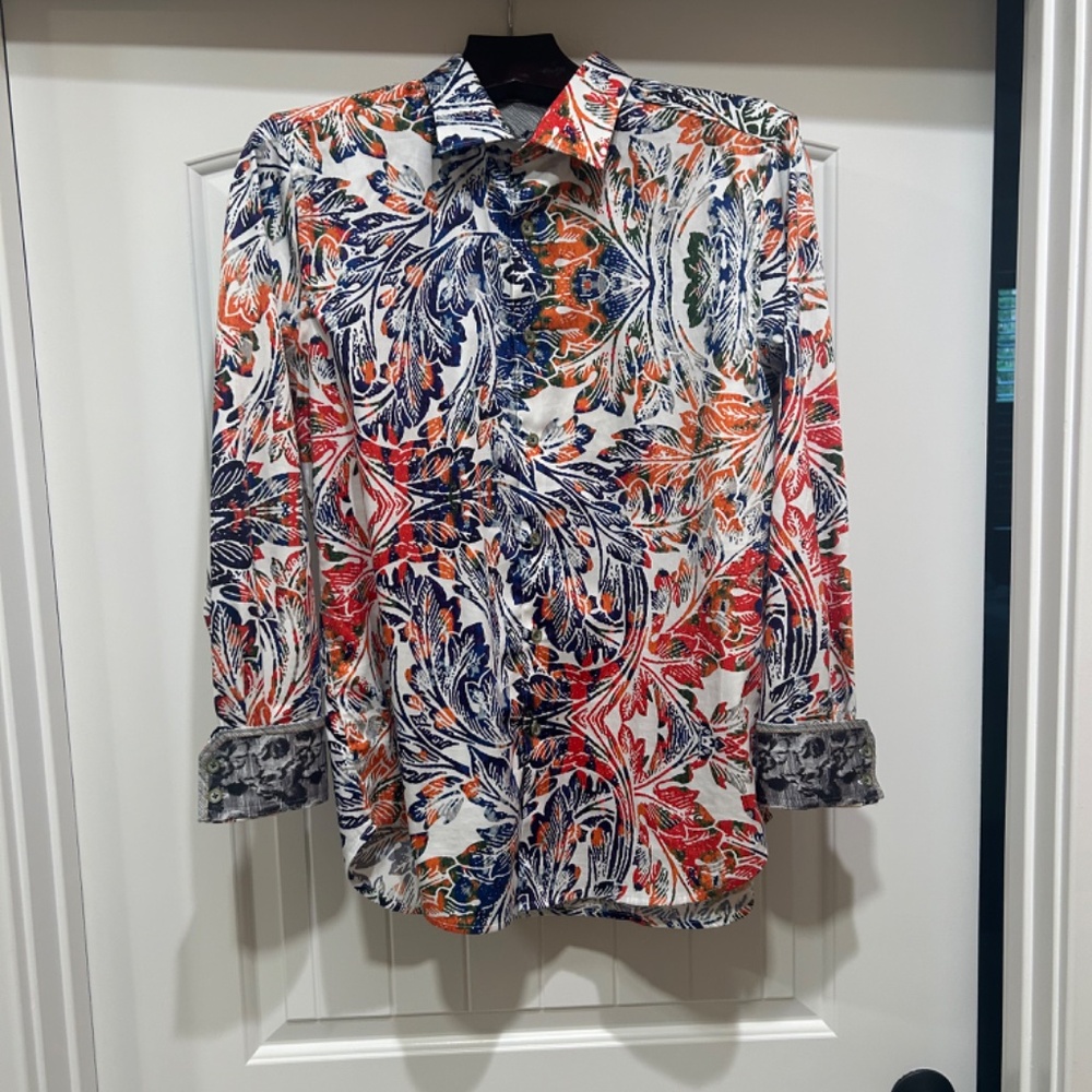 Robert Graham Shirt, Size Large, $25, Original $198